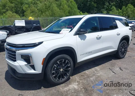 2025 Chevrolet Traverse Fwd Lt из США, поврежденный, VIN 1GNERGRS1SJ193014